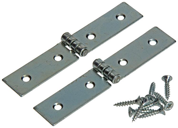 Laden Sie das Bild in Galerie -Viewer, Mack 1013483 - 2 lintscharnieren verzinkt h 22 x b 120 mm | 5 stuks
