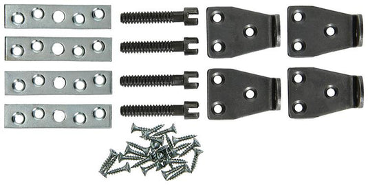 Mack 1013348 - 4 hamburger kastverbindingen haak + plaat | 5 stuks