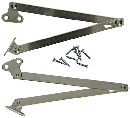 Mack 1013344 - 2 meubelscharen vernikkeld 250 mm | 5 stuks