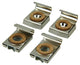 Mack 1017030 - 1 set spiegelhouderklemmen 4-delig | 5 stuks