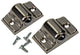 Mack 1015865 - 2 springslotjes vernikkeld | 5 stuks