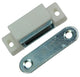 Mack 1015813 - 2 magneetsloten, licht model, kunststof wit | 10 stuks