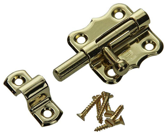 Mack 1015935 - 1 amerikaanse grendel vermessingd a 40 - b 20 mm | 5 stuks