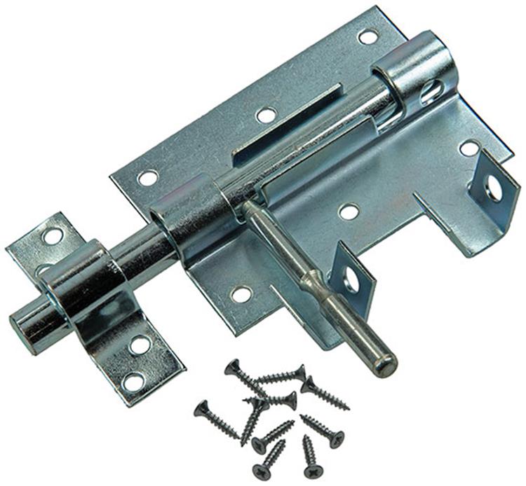 Afbeelding laden in galerijviewer, Mack 1015861 - 1 hangslotgrendel verzinkt 100mm 1019 | 5 stuks
