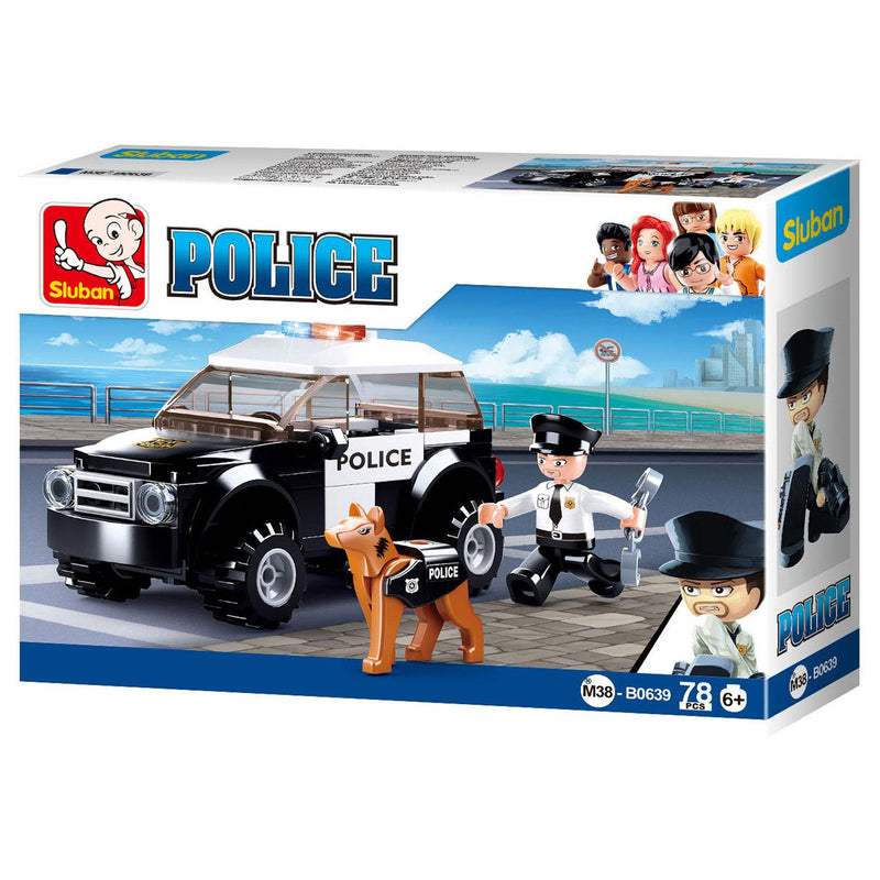 Afbeelding laden in galerijviewer, Sluban politieauto met hond - 78dlg.
