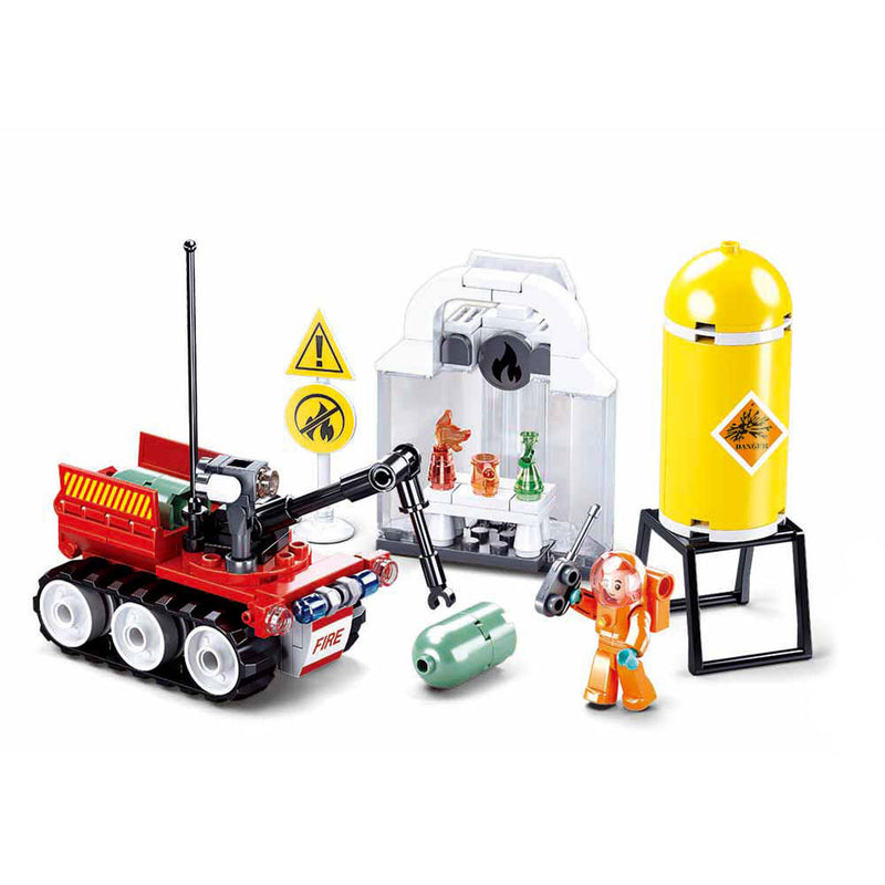 Afbeelding laden in galerijviewer, Sluban brandweer robot oefening - 130dlg.
