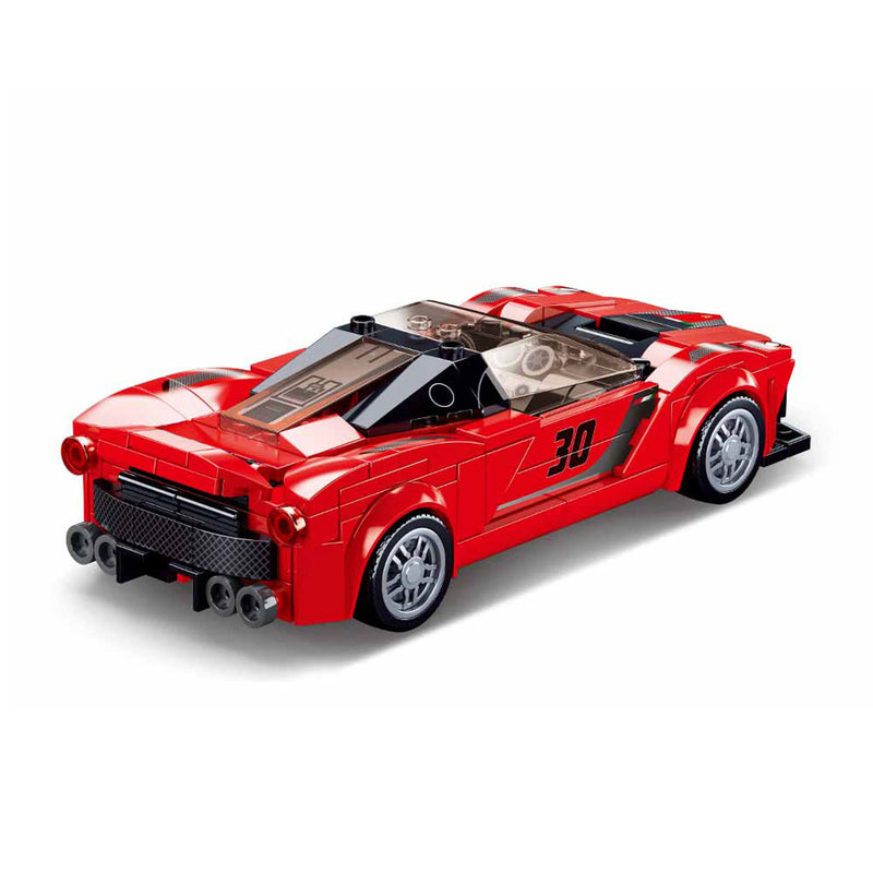 ギャラリービューアに画像をロードする, Sluban italiaanse supercar rood - 262dlg.
