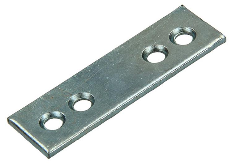 Afbeelding laden in galerijviewer, Mack 1013287 - 8 verbindingsplaten verzinkt 50x15mmx2mm | 10 stuks
