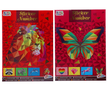 Load image into Gallery viewer, Stickeren op Nummer - Leeuw
