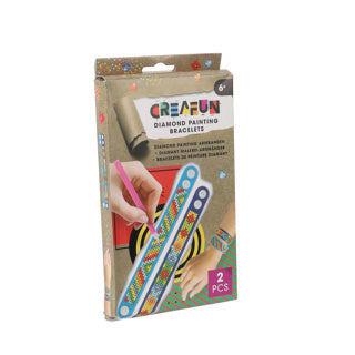 Creafun diamond painting armbanden 2 stuks assorti | 6 stuks