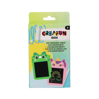 Load image into Gallery viewer, Creafun trend lcd tekenbord fun 15 cm 6 assorti | 6 stuks
