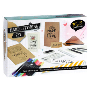 Merkloos sans marque hand lettering starterset compleet | 3 stuks