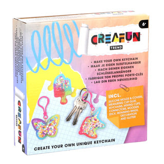 Creafun trend sleutelhanger versieren | 3 stuks