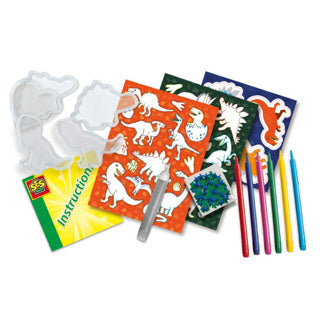 Ses dino stickers maken | 8 stuks