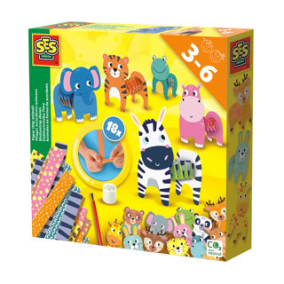 Ses creative ses muizentrap dieren | 4 stuks