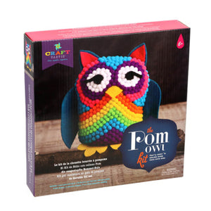 No brand craft tastic the pom owl kit | 2 stuks