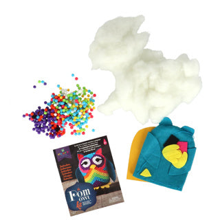 Load image into Gallery viewer, No brand craft tastic the pom owl kit | 2 stuks
