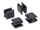 Xlc kabed kabelclip 4mm zw ds a 30 brx120