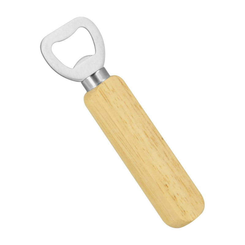 ギャラリービューアに画像をロードする, Metaltex flesopener rvs met houten greep
