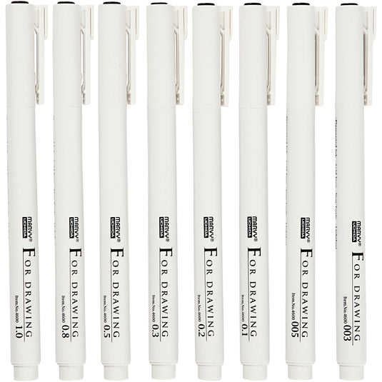 Https: www.cchobby.nl fineliners-lijndikte-0-03-0-05-0-1-0-2-0-3-0-5-0-8-1-0-mm-zwart-8-stuk-1-doos