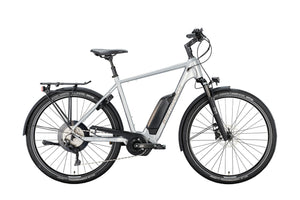 Brennabor elektrische trekkingfiets t-38e mod. 24 ebike trekk. t-38e 28 50 he. 8sp. silver brown