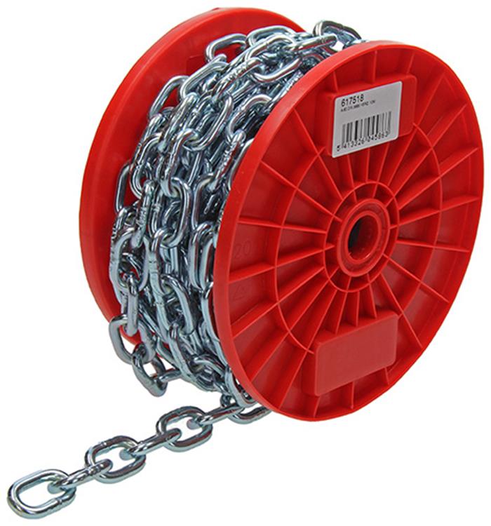 Afbeelding laden in galerijviewer, 1014182 - ketting schakel kort din5685-2ø 6mm l 24mm 10m wwl 160 kg | 10 stuks
