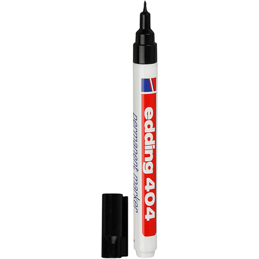 Edding permanente marker 404 medium zwart