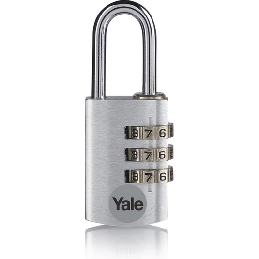 Yale 1065222 - hangslot 28mm alu zilver std | 6 stuks