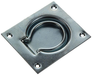 1010889 - luikring blauw verzinkt 75 x 90 mm | 10 stuks