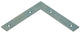 1014295 - 8 platte winkelhaken verzinkt 125x125x20mm | 10 stuks