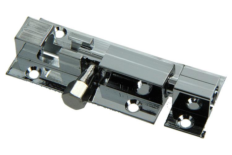 Laden Sie das Bild in Galerie -Viewer, Mack 1013684 - 1 schuifgrendel messing verchroomd a 50 - b 16 mm | 5 stuks
