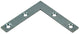 1013750 - 20 platte winkelhaken verzinkt60x60x10mm | 10 stuks