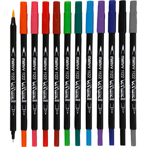 Https: www.cchobby.nl le-plume-ii-markers-sterke-kleuren-12-stuk-1-doos
