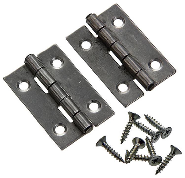 Afbeelding laden in galerijviewer, Mack 1013708 - 2 smalle scharnieren inox h 35 x b 22 mm | 5 stuks
