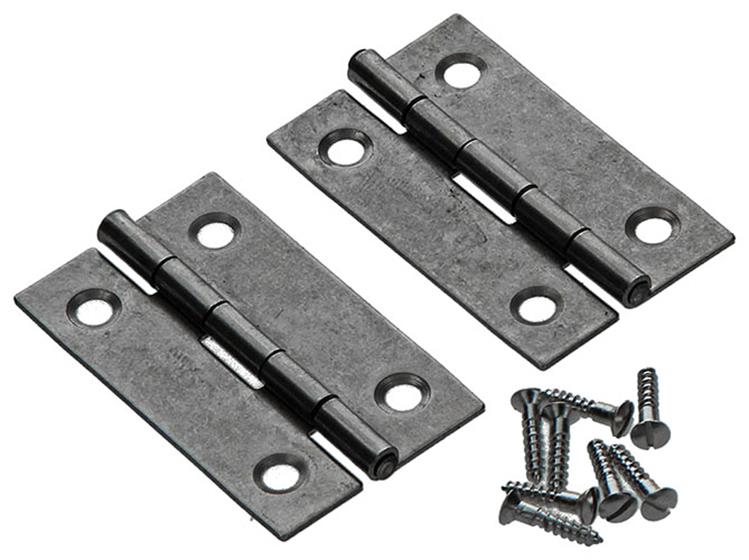 Afbeelding laden in galerijviewer, Mack 1013710 - 2 smalle scharnieren inox h 50 x b 30 mm | 5 stuks
