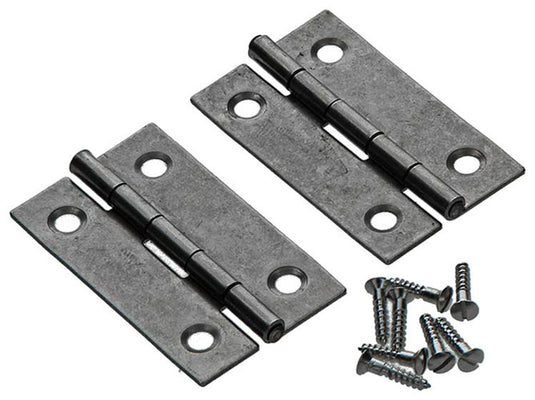 Mack 1013710 - 2 smalle scharnieren inox h 50 x b 30 mm | 5 stuks
