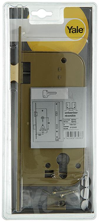 Laden Sie das Bild in Galerie -Viewer, Yale 1013833 - cilinderslt 520 l r 60mm bronsvierkant voorpl. as 85mm | 1 stuks
