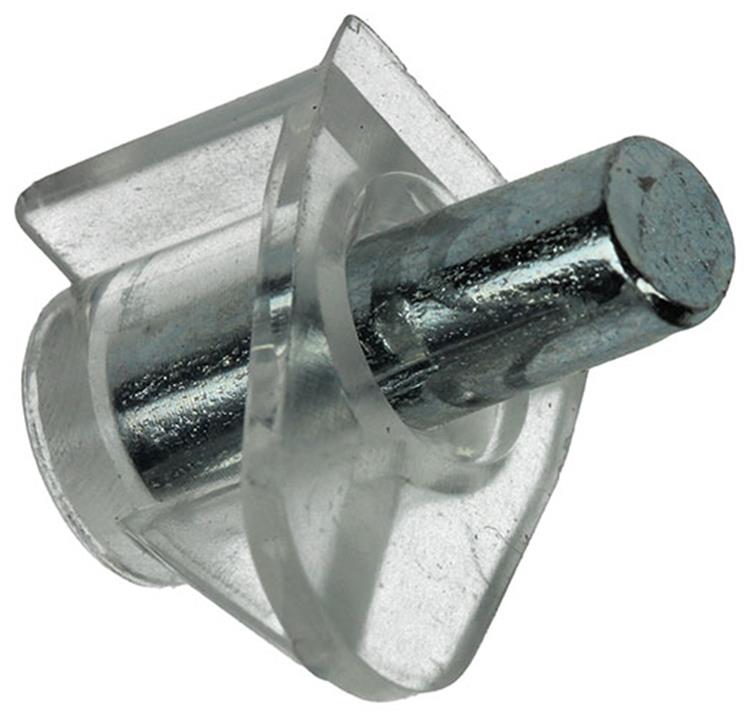 Afbeelding laden in galerijviewer, Mack 1014490 - 12 plankdragers transparant ø 5 mm | 5 stuks
