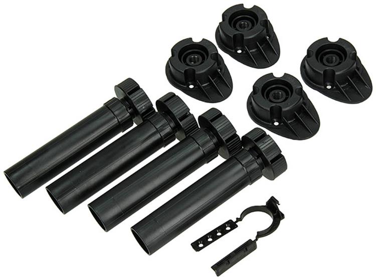 Chargez l'image dans la visionneuse de la galerie, Mack 1014496 - set van 4 sokkelpoten kunststof 150 mm | 10 stuks
