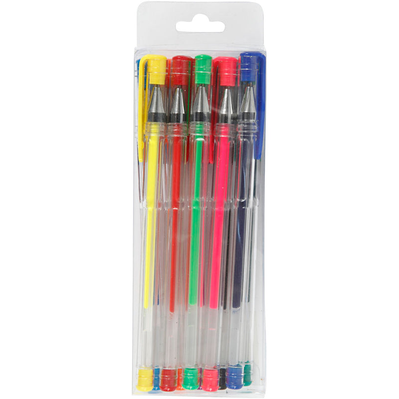Load image into Gallery viewer, Https: www.cchobby.nl gelpen-lijndikte-0-8-mm-diverse-kleuren-10-div-1-doos
