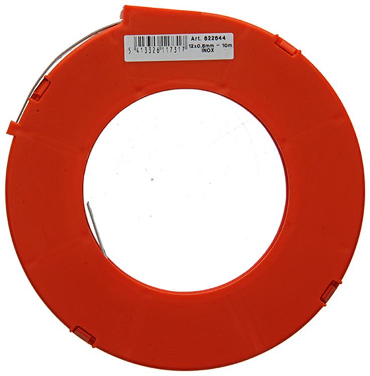 Chargez l'image dans la visionneuse de la galerie, 1014766 - geperforeerd bandijzer, inox 12mmx0.8mm x10m | 2 stuks
