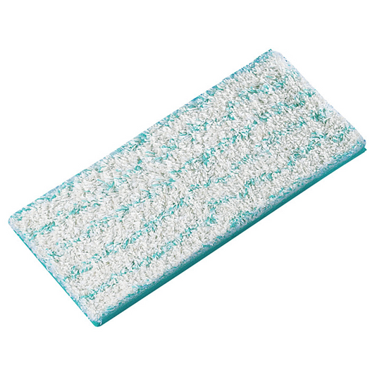 Leifheit picobello s dweildoek cotton plus - voor stenen vloeren - 27 cm wisbreedte - turquoise - wit