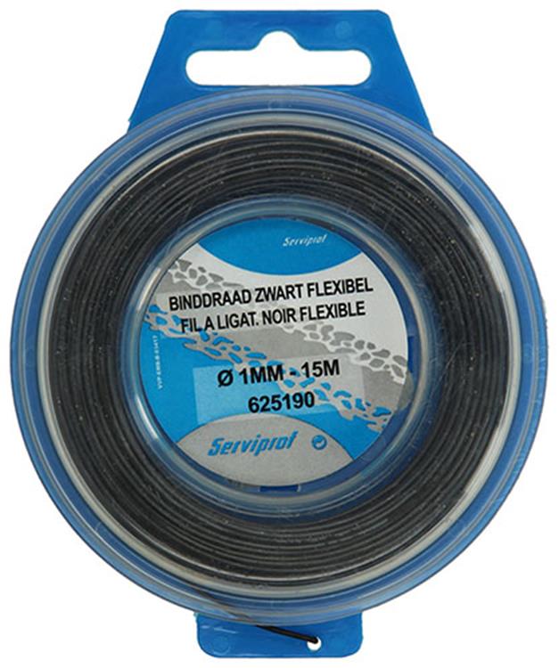 Laden Sie das Bild in Galerie -Viewer, Mack 1015189 - binddraad zwart getemp. hobby ø1mm - 15m | 6 stuks
