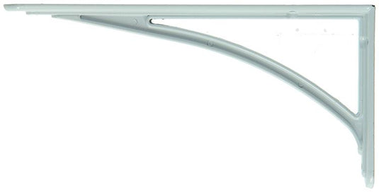 1015317 - versterkte konzool alu wit 250x125 mm | 6 stuks