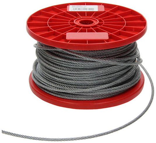 Mack 1015568 - verzinkte staalkabel 7x7 100m 4mm wll 160 kg din en 12385-4 | 100 stuks