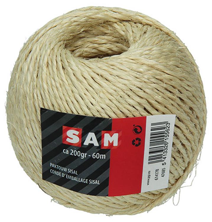 Afbeelding laden in galerijviewer, Mack 1013952 - paktouw sisal bobijn 3mm ca 45m | 10 stuks
