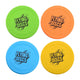 Zachte lichtgewicht frisbees - 4st.