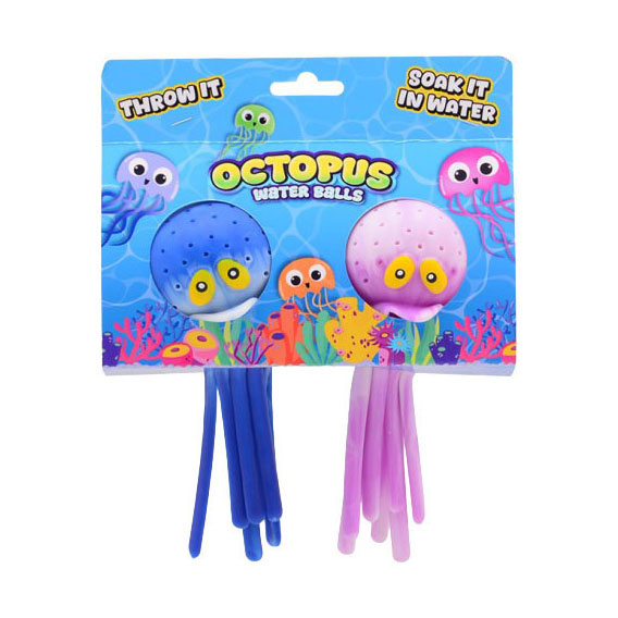 Afbeelding laden in galerijviewer, Johntoy splash werp octopus, 2 stuks
