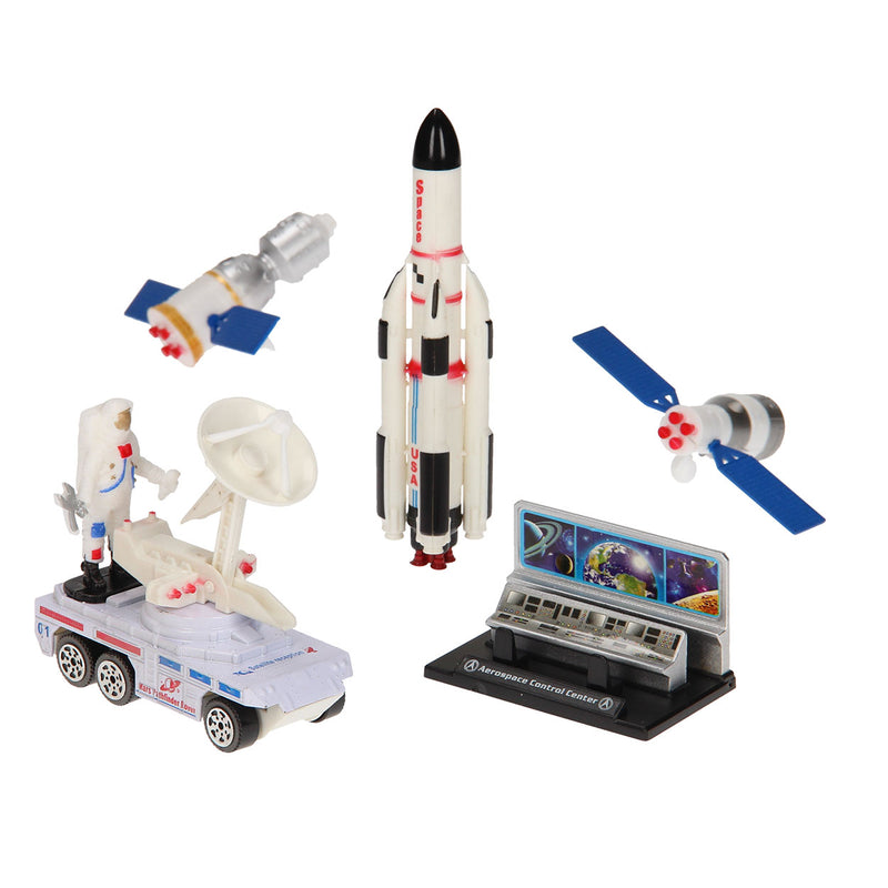 Load image into Gallery viewer, Metal space shuttle met externe brandstoftank licht en geluid
