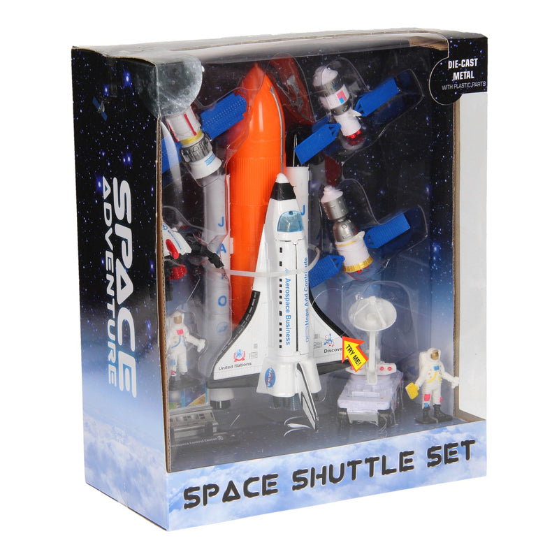 Afbeelding laden in galerijviewer, Johntoy space shuttle set groot met licht en geluid
